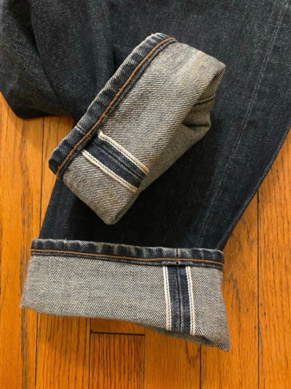 Unbranded Brand UB201 Tapered Selvedge Denim Jeans - Size 32 - 14.5 oz  $99 orig - Picture 2 of 6